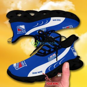 New York Rangers NHL Custom Name Max Soul Shoes - New York Rangers_8
