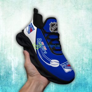 New York Rangers Running Shoes NHL Max Soul Sneakers For Men And Women - New York Rangers_6