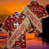 NFL San Francisco 49ers Hawaiian Shirt With Tropical Pattern Flamingo Printed For Fans Product Photo 1