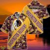 NFL Washington Redskins Hawaiian Shirt With Tropical Pattern Flamingo Printed For Fans Product Photo 1