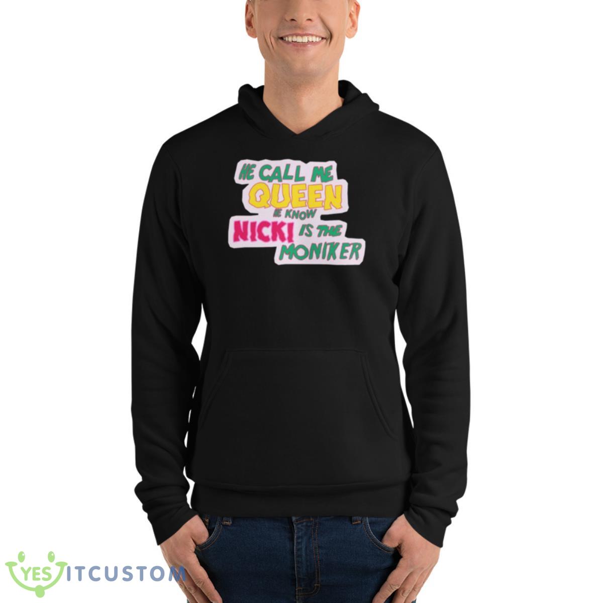Nicki Minaj Call Me Queen Shirt 4 Nicki Minaj Call Me Queen Shirt - Unisex Fleece Pullover Hoodie