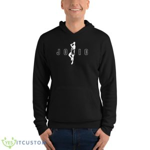 Nikola Jokic 15 Logo Shirt - Unisex Fleece Pullover Hoodie