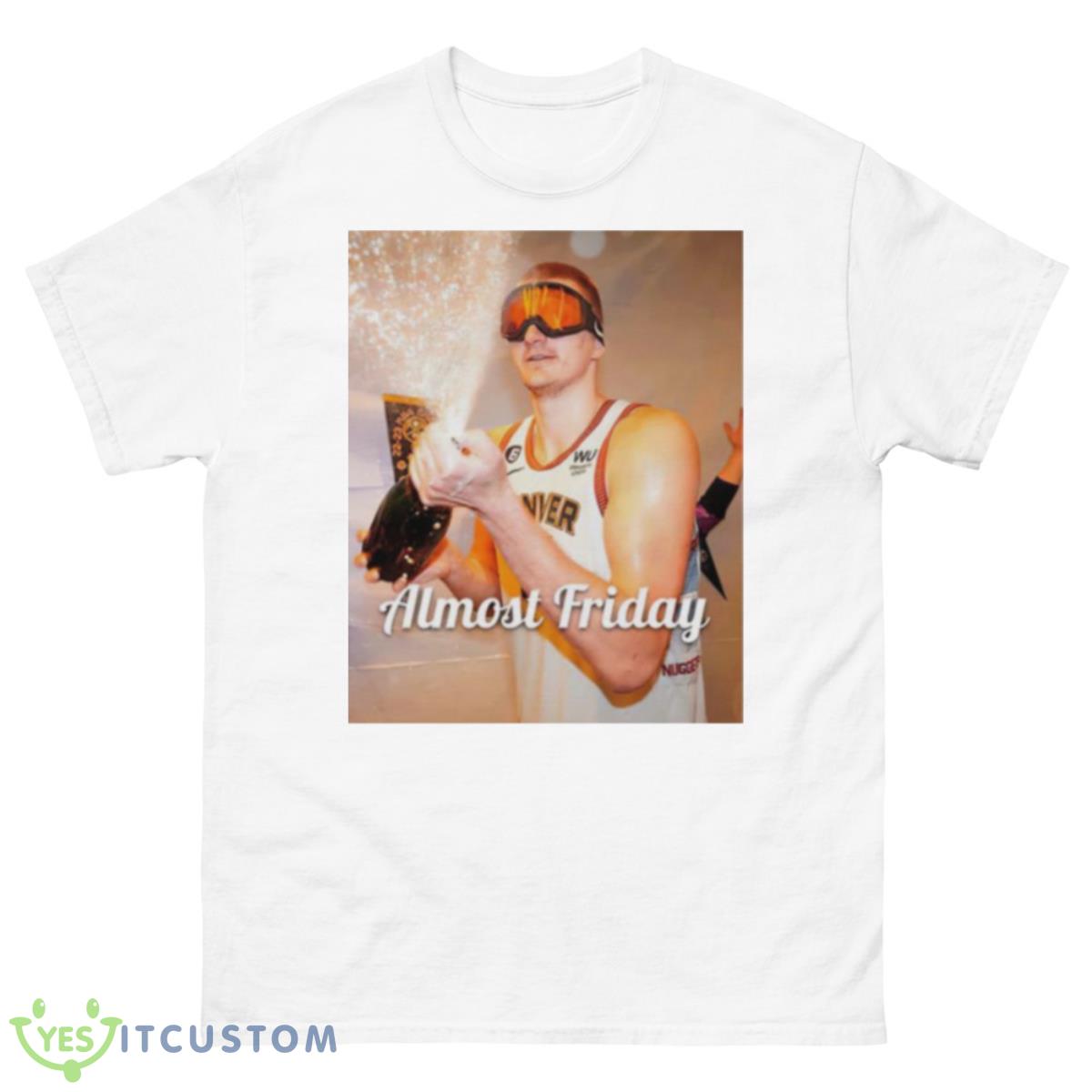 Nikola Jokic almost friday finals MVP shirt 10 Nikola Jokic almost friday finals MVP shirt - 500 Men’s Classic Tee Gildan