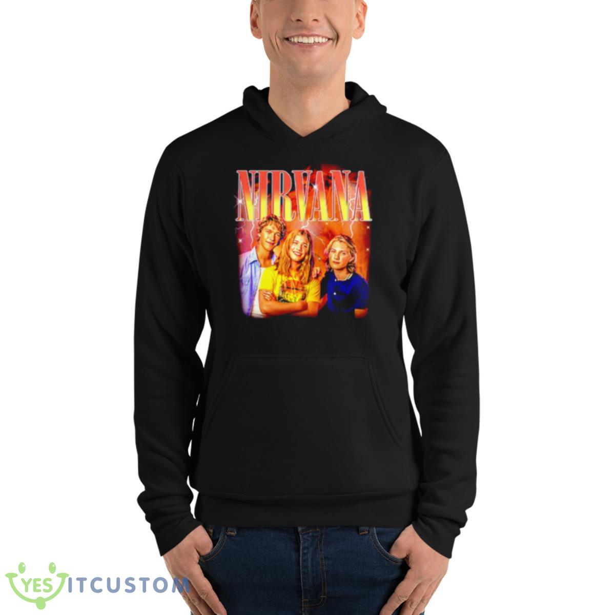 Nirvana Boy Band Shirt 13 Nirvana Boy Band Shirt - Unisex Fleece Pullover Hoodie