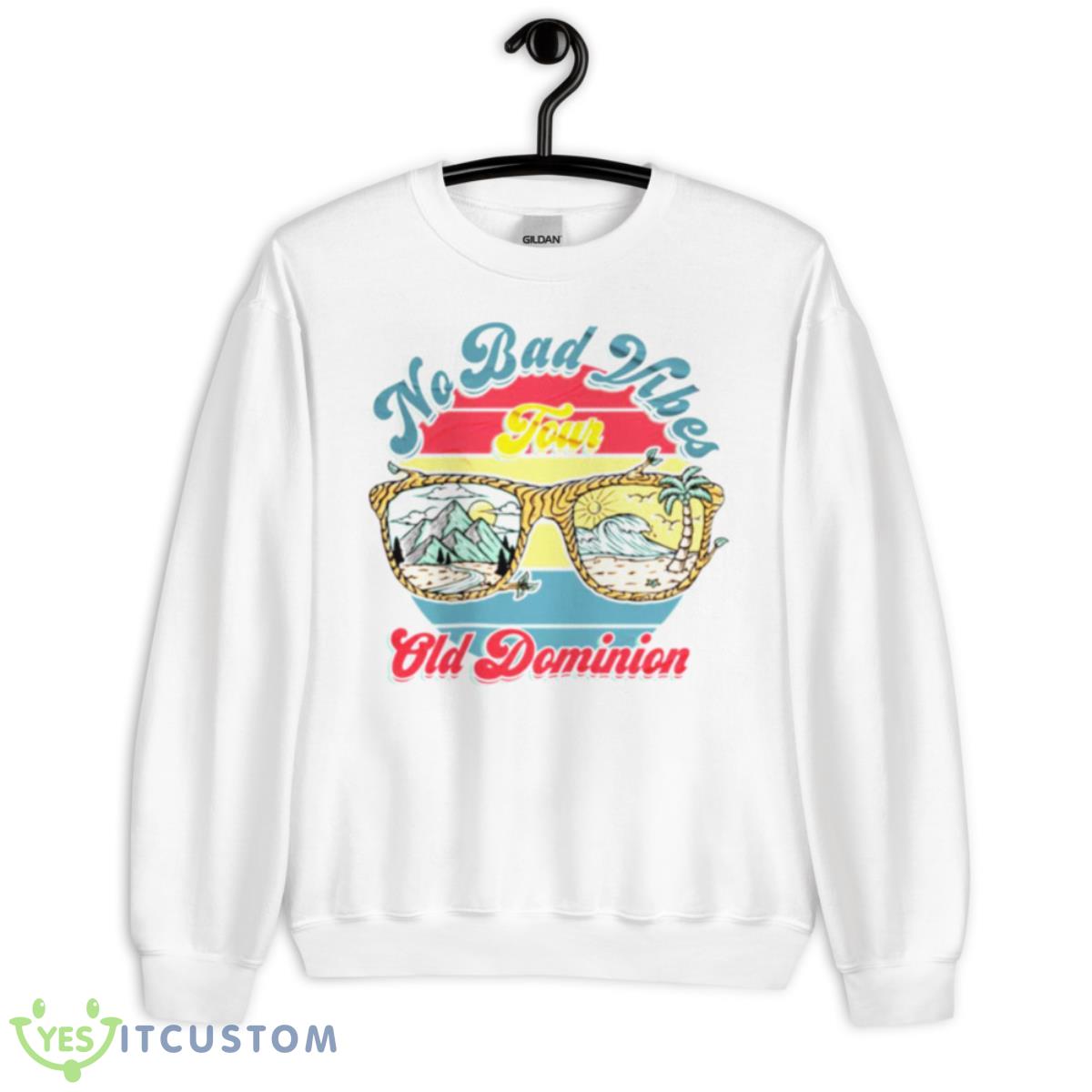 No Bad Vibes Tour 2023 Old Dominion Shirt 11 No Bad Vibes Tour 2023 Old Dominion Shirt - Unisex Heavy Blend Crewneck Sweatshirt
