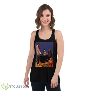 Nocna Mora Colored Art Shirt - Women's Flowy Racerback Tank