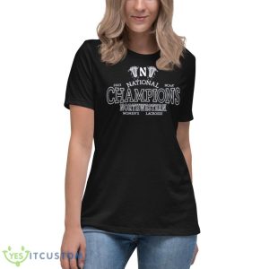 Northwestern Women’s Lacrosse 2023 National Champions Shirt - Women's Relaxed Short Sleeve Jersey Tee