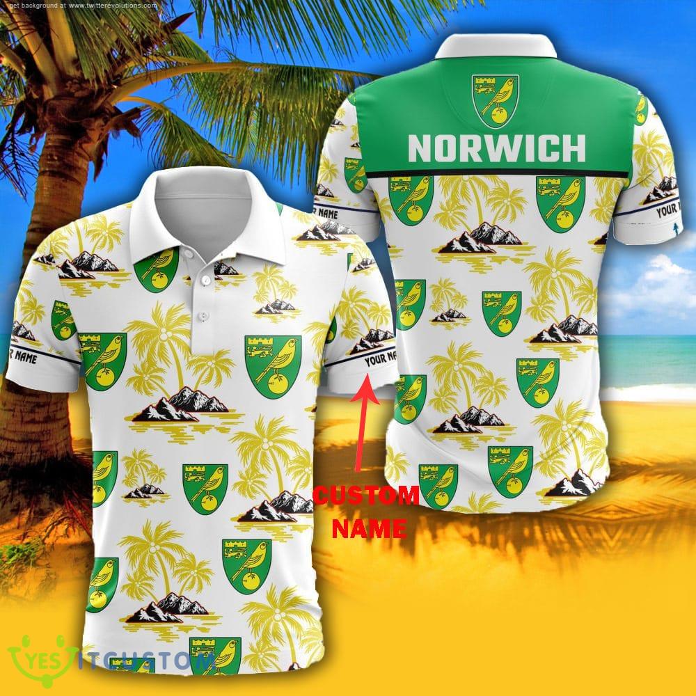 Norwich City Logo EFL Fans Polo Shirt Custom Name 3 Norwich City Logo EFL Fans Polo Shirt Custom Name - Norwich City Logo EFL Fans Polo Shirt Custom Name