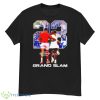 novak Djokovic and Serena Williams grand slam signatures shirt - G500 Men’s Classic T-Shirt