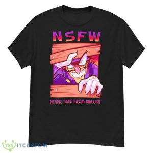 Nsfw Never Safe From Waluigi Shirt - G500 Men’s Classic T-Shirt