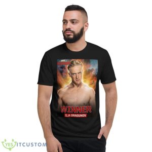 NXT Battleground Winner Ilja Dragunov Is The Last Man Standing Shirt - Short Sleeve T-Shirt