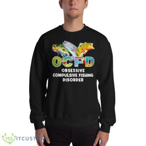 OCFD obsessive compulsive fishing disorder shirt - 18000 Unisex Heavy Blend Crewneck Sweatshirt