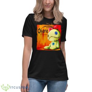 Ohana Scrump Means Family Shirt - Women's Relaxed Short Sleeve Jersey Tee