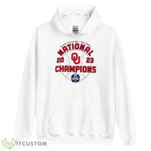 Oklahoma Sooners 2023 NCAA Softball Women’s CWS Champions Shirt - Unisex Heavy Blend Hooded Sweatshirt