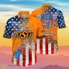 Oklahoma State Cowboys NCAA1 Hawaiian Shirt 4th Of July Independence Day Ideal Gift For Men And Women Fans Product Photo 1