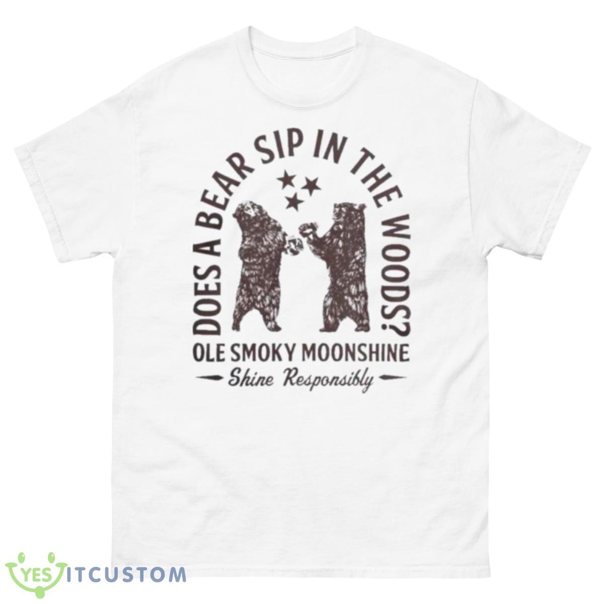 Ole Smoky Moonshine Bear Sip Shirt 10 Ole Smoky Moonshine Bear Sip Shirt - 500 Men’s Classic Tee Gildan