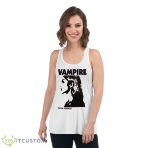Olivia Rodrigo Vampire Shirt - Women's Flowy Racerback Tank