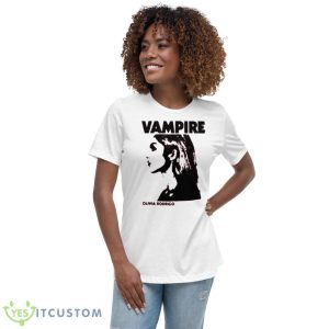 Olivia Rodrigo Vampire Shirt - Women's Relaxed Short Sleeve Jersey Tee