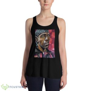 Omar Art The Wire Shirt For Men And Women - 8800 Women's Flowy Racerback Tank