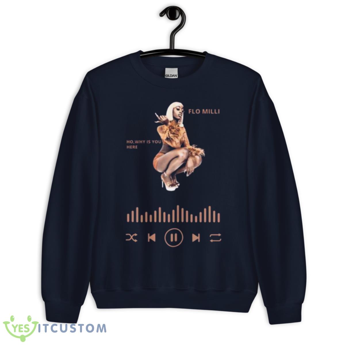 On My Nerves Flo Milli Shirt 2 On My Nerves Flo Milli Shirt - Unisex Crewneck Sweatshirt-1