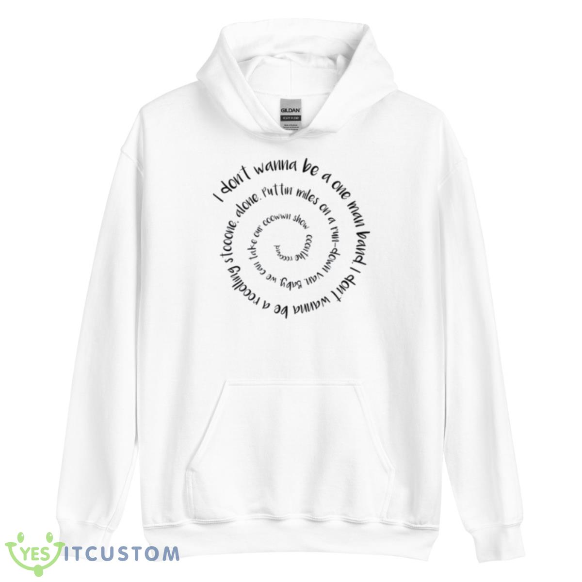 One Man Band Old Dominion Snapback Shirt 3 One Man Band Old Dominion Snapback Shirt - Unisex Heavy Blend Hooded Sweatshirt