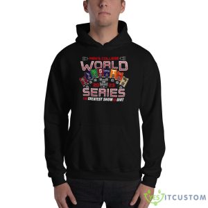 Oral Roberts University Baseball 2023 College World Series Bound 8 Team shirt - 18500 Unisex Heavy Blend Hooded Sweatshirt