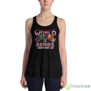 Oral Roberts University Baseball 2023 College World Series Bound 8 Team shirt - 8800 Women's Flowy Racerback Tank