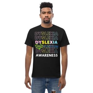 Original dyslexia awareness Black T Shirt Mockup 9 Original dyslexia awareness Black T Shirt Mockup - Men’s Classic Tee Gildan 5000