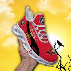 Ottawa Senators NHL Custom Name Max Soul Shoes - Ottawa Senators_1