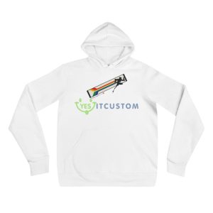 Overwatch 2 Tracer Pride White T Shirt Mockup 8 Overwatch 2 Tracer Pride White T Shirt Mockup - 3719 Unisex Fleece Pullover Hoodie