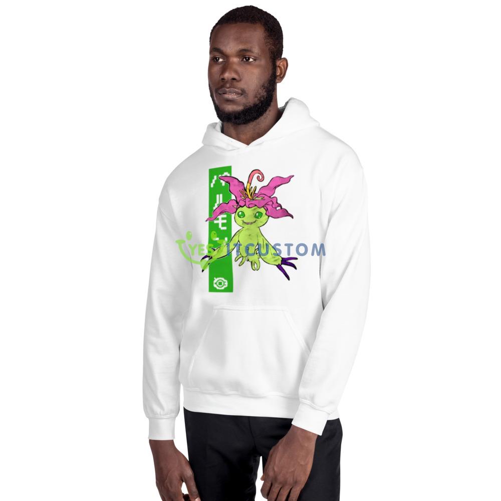 Pal Rookie Digimon Adventure White T Shirt Mockup - YesItCustom