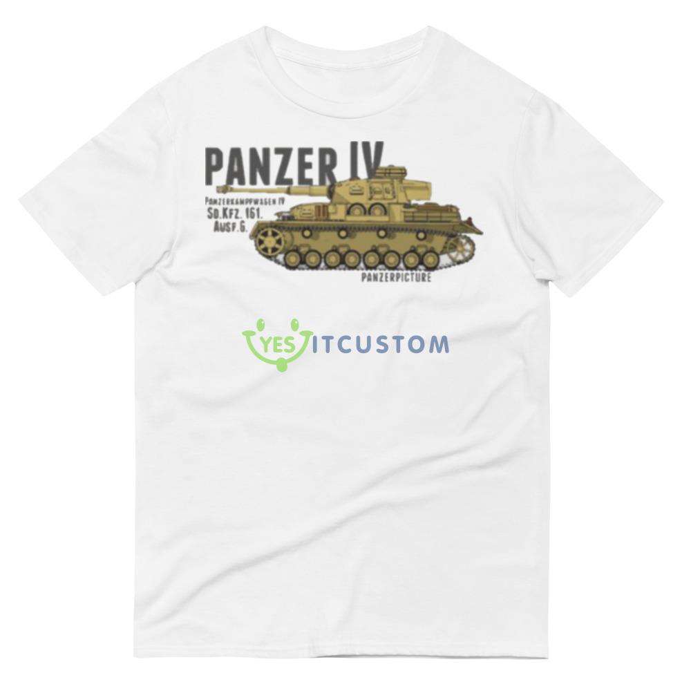 Panzer Iv Ausf G Battlefield shirt 4 Panzer Iv Ausf G Battlefield shirt - 980 Lightweight Fashion Short Sleeve T-Shirt