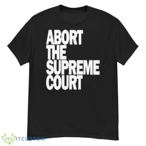 Paramore Wearing Abort The Supreme Court Shirt - G500 Men’s Classic T-Shirt