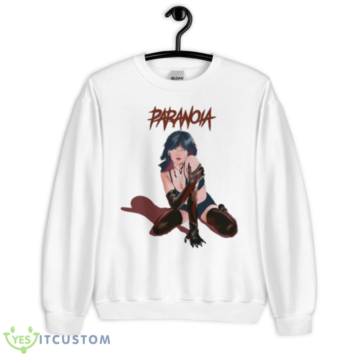 Paranoia Cartoon Maggie Lindemann Shirt 2 Paranoia Cartoon Maggie Lindemann Shirt - Unisex Heavy Blend Crewneck Sweatshirt