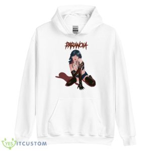 Paranoia Cartoon Maggie Lindemann Shirt 7 Paranoia Cartoon Maggie Lindemann Shirt - Unisex Heavy Blend Hooded Sweatshirt
