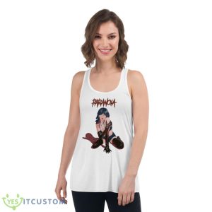 Paranoia Cartoon Maggie Lindemann Shirt 8 Paranoia Cartoon Maggie Lindemann Shirt - Women's Flowy Racerback Tank