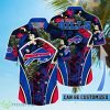 Personalized Buffalo Bills NFL Flower Summer Tropical Hawaiian Shirt Product Photo 1