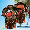 Personalized Cleveland Browns NFL Flower Summer Tropical Hawaiian Shirt Product Photo 1
