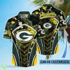 Personalized Green Bay Packers NFL Flower Summer Tropical Hawaiian Shirt Product Photo 1