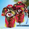 Personalized Kansas City Chiefs NFL Flower Summer Tropical Hawaiian Shirt Product Photo 1