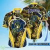 Personalized Milwaukee Brewers MLB Flower Summer Tropical Hawaiian Shirt Product Photo 1