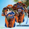 Personalized New York Mets MLB Flower Summer Tropical Hawaiian Shirt Product Photo 1