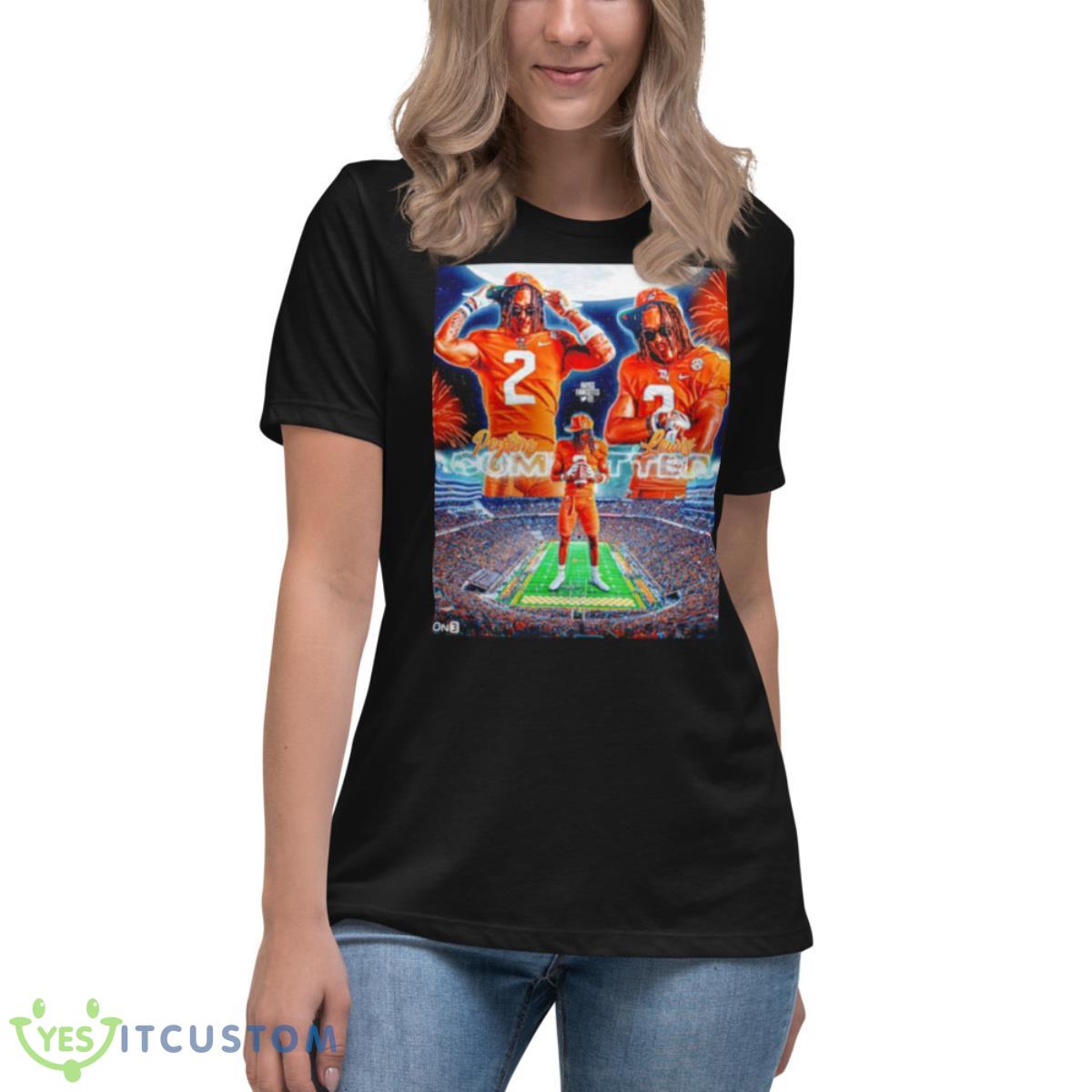 Peyton Lewis Tells Me He Has Committed To Tennessee Shirt 6 Peyton Lewis Tells Me He Has Committed To Tennessee Shirt - Women's Relaxed Short Sleeve Jersey Tee