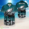 Philadelphia Eagles Coconut Pattern Hawaiian Shirt Product Photo 1