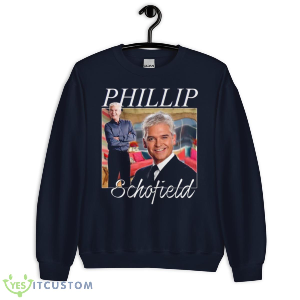 Phillip Schofield Homage Shirt 2 Phillip Schofield Homage Shirt - Unisex Crewneck Sweatshirt-1