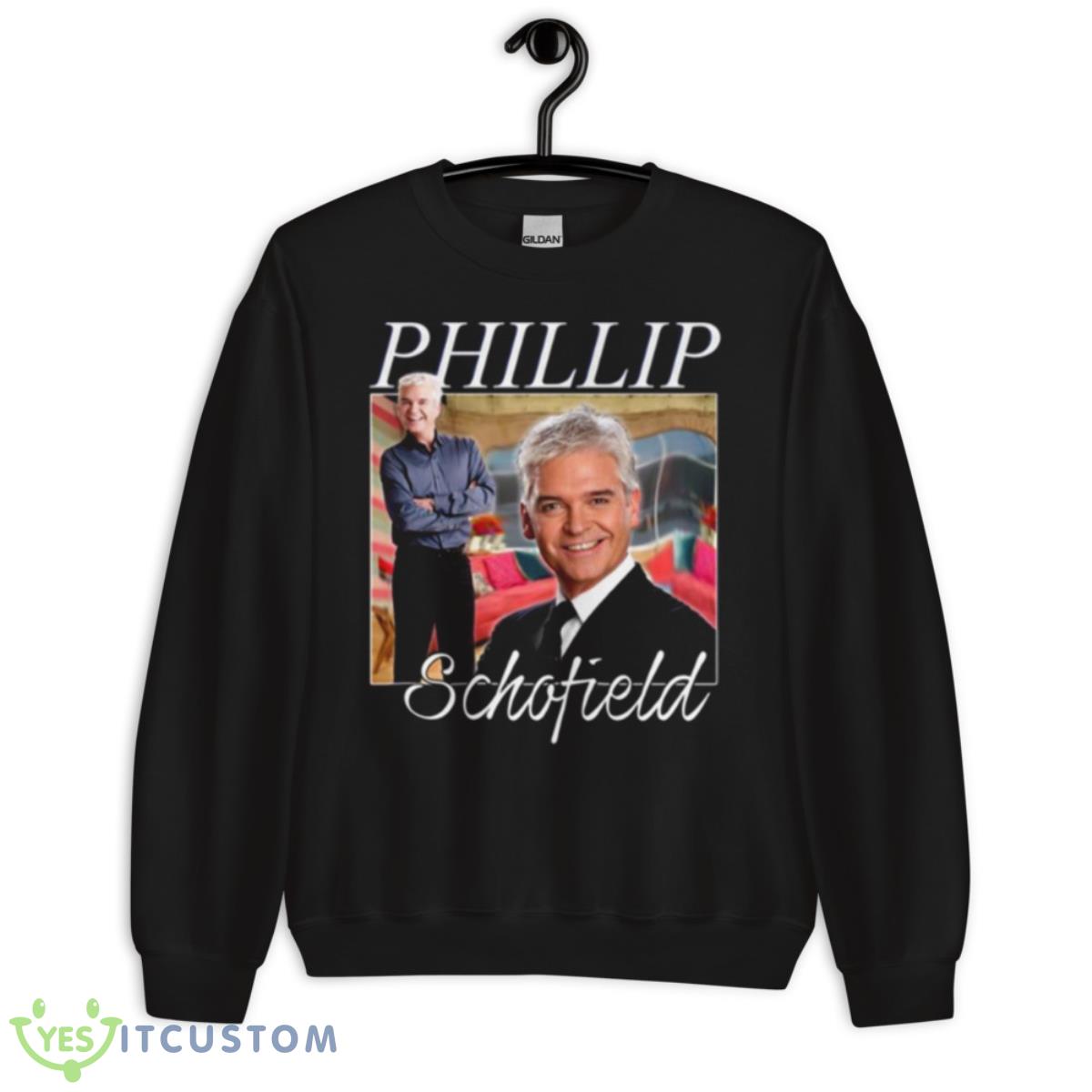 Phillip Schofield Homage Shirt 3 Phillip Schofield Homage Shirt - Unisex Crewneck Sweatshirt
