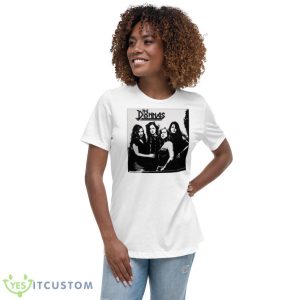 Picture Music Band Four Girl Vintage Shirt - Women's Relaxed Short Sleeve Jersey Tee