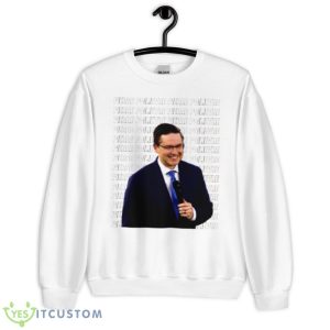Pierre Poilievre With Microphone Shirt - Unisex Heavy Blend Crewneck Sweatshirt