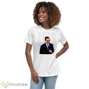 Pierre Poilievre With Microphone Shirt - Women's Relaxed Short Sleeve Jersey Tee