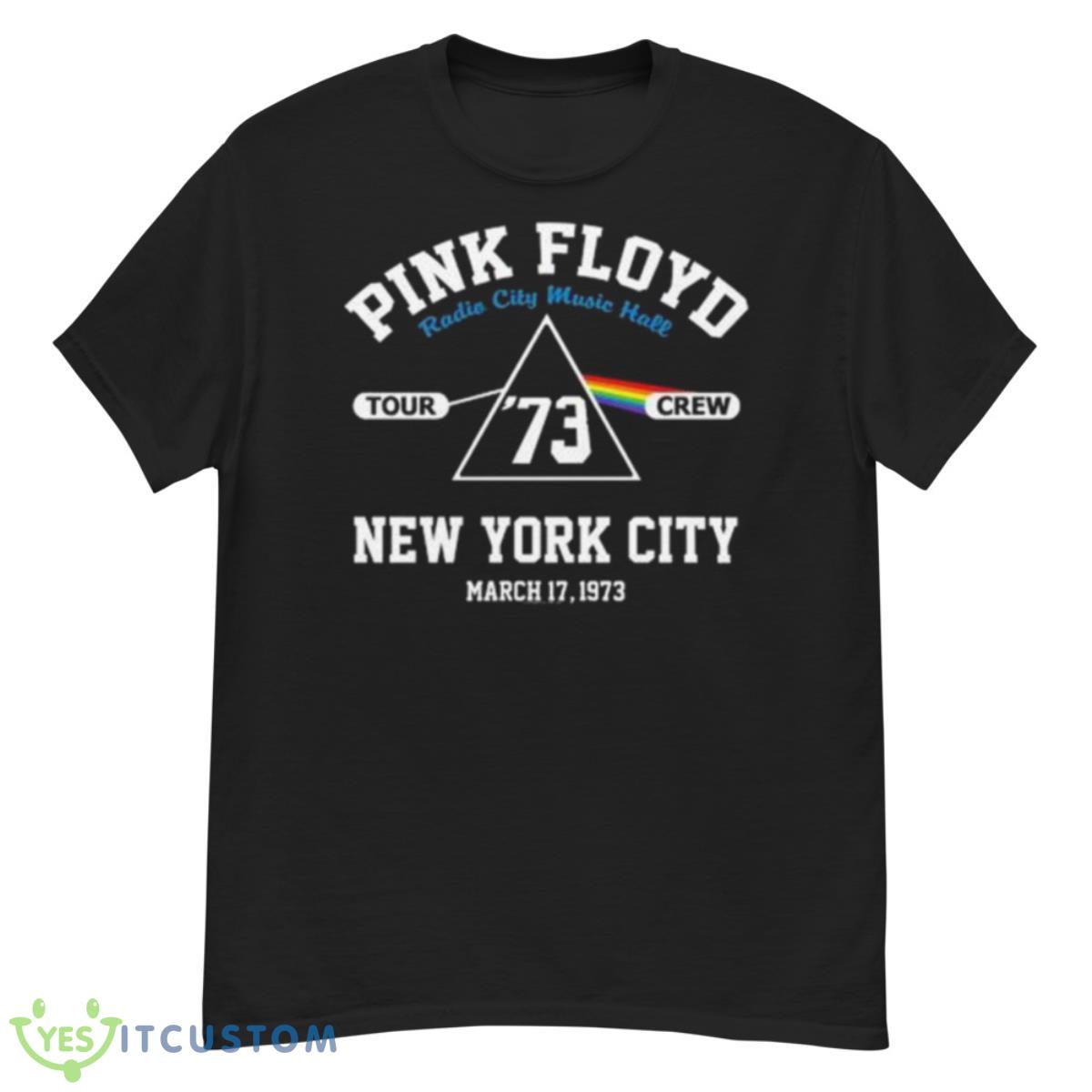 Pink Floyd Radio City Music Hall Tour ’73 Crew New York City Shirt 12 Pink Floyd Radio City Music Hall Tour ’73 Crew New York City Shirt - G500 Men’s Classic T-Shirt